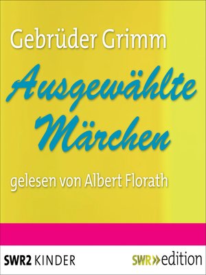 cover image of Ausgewählte Märchen